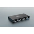 Reolink 10-porttinen PoE-kytkin jossa 120 W:n PoE-virranhallinta Musta