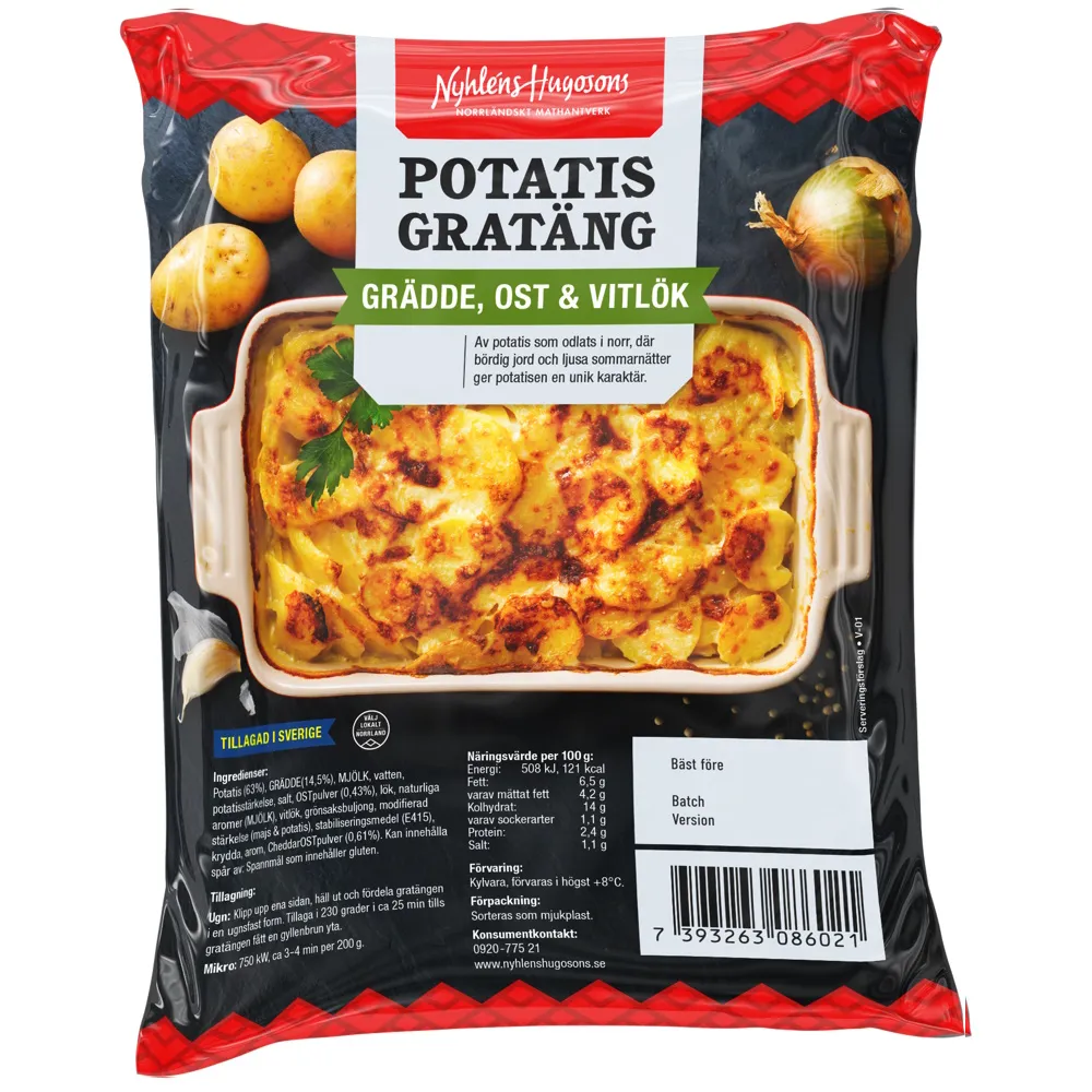 NYHLENS-HUGOSONS-POTATIS-GRATANG kuva