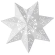 Airam Leena Metallstjärna Vit 30 cm