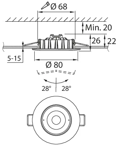 6435200217349_airam_cosmo_alasvalo_himmennettävä kuva