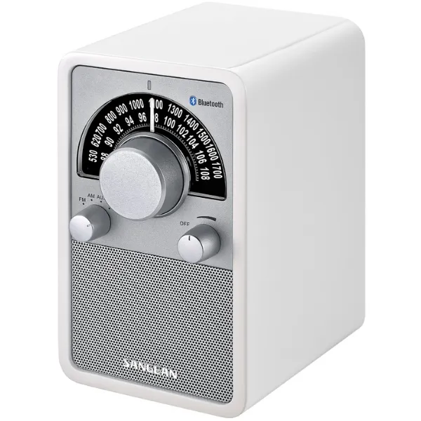 4711317993478_SANGEAN_WR-15BT_-_BLUETOOTH_PÖYTÄRADIO_KIILTÄVÄN_VALKOINEN kuva