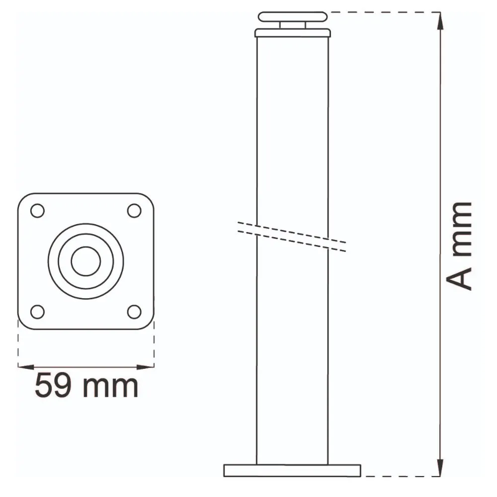 Habo-Putkijalka-Musta kuva