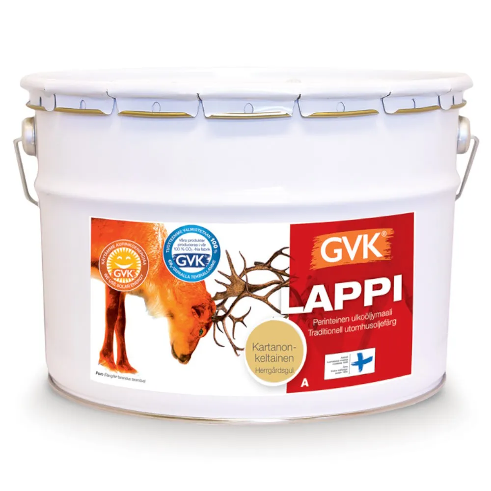 GVK-LAPPI-KARTANON-KELTAINEN-9L kuva