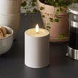 Star Trading Soft LED-ljus för utomhusbruk Beige Timer 12,5 cm