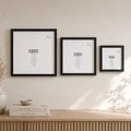 Art Link Nina Valokuvakehys Musta Nelio