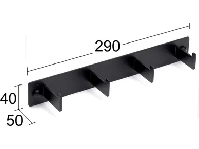 7317900164279_HABO_POSEIDON_PYYHENAULAKKO_MUSTA_290MM kuva