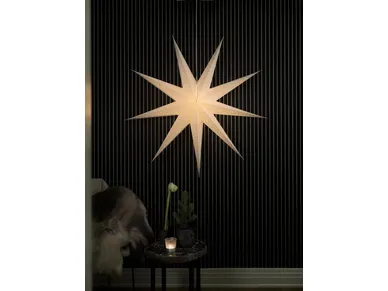 7318302904203_KONSTSMIDE_PAPERITÄHTI_VALKOINEN_115CM_2_1 image