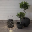Star Trading Galabria Solar Lyhty Musta 28cm