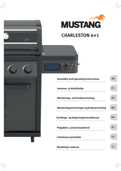 mustang charleston 4+1