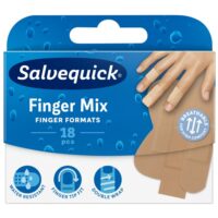 Salvequick Finger Mix Laastari 18 Kpl