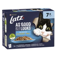 Latz Senior Kissanruoka Hyytelössä Kala 85gx12kpl