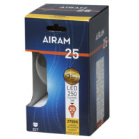 Airam Globe Led Pallolamppu 95mm 2700k E27 5,5w