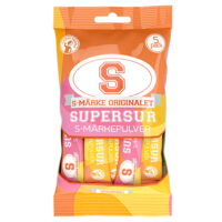 S-märke Supersurt Pulver 5-pack 45g