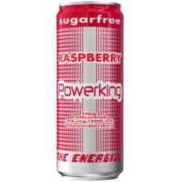 Powerking Energiajuoma Raspberry 250ml