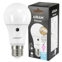 Airam Sensor Vakiolamppu Hämäräkytkimellä 4000k E27 11w