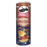 Pringles Roasted Pepper & Hummus 185g