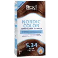 Biozell Professional Nordic Color Warm Chestnut 5.34 Ammoniakiton kestoväri