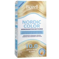 Biozell Professional Nordic Color Bright Pearl Blonde 10.0 Ammoniakiton Kestoväri